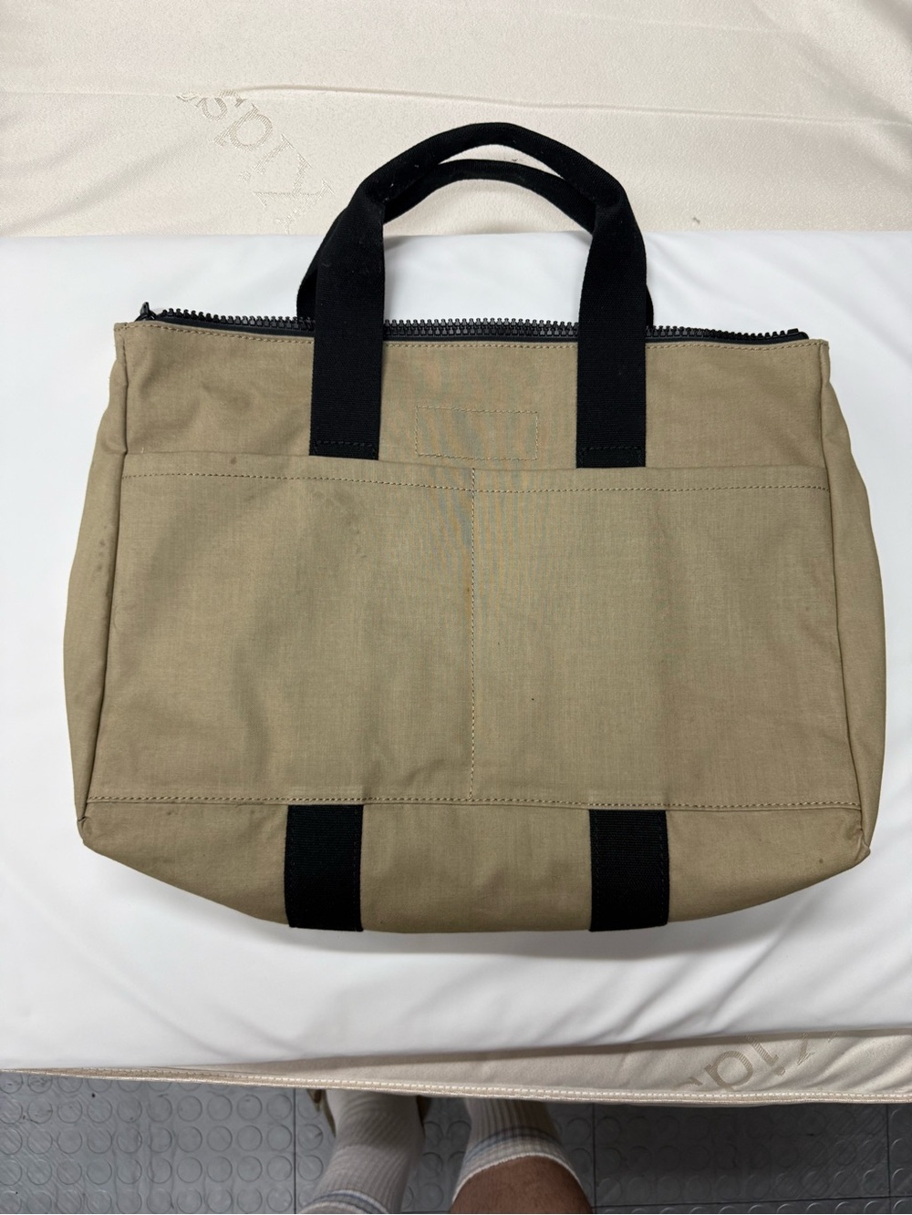 Jack Spade Bonded Cotton Zip Brief Briefcase - Item #098689857527 - Picture 2 of 5